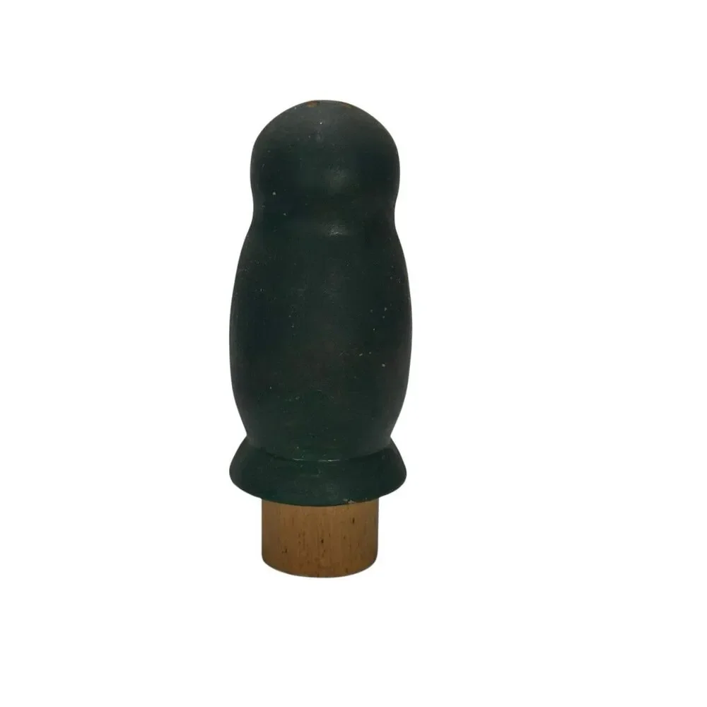 Vintage 50’s Wooden Bird Salt Pepper Shaker Set On Park Bench Japan Penguin
